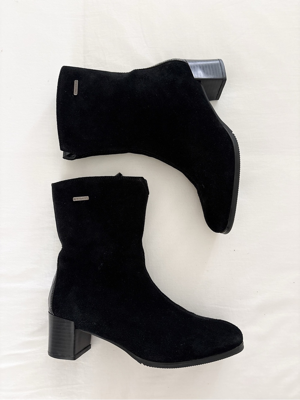 Valdini Paule Waterproof/winterized Suede Ankle Boots – Size 6